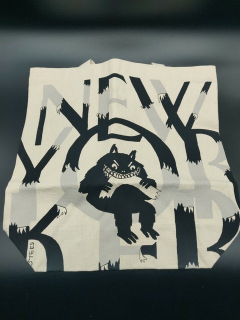 the new yorker tote bag limited edition {The New Yorker Magazine} LIMITED EDITION 2019 Monster Canvas Tote Bag NEW HTF | eBay