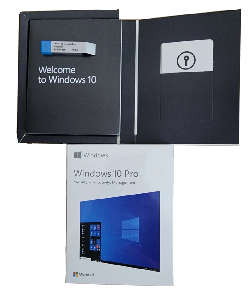 Microsoft Windows 10 Professional -32/64-Bit - USB - New Sealed Retail Package - Image 4 of 4