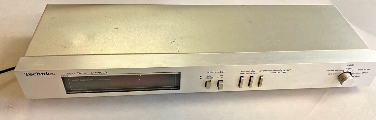 Technics カセットデッキRS−M24、タイマーSH−4020、チューナー Technics RS-M24 Cassette Deck + SH-4020 Audio Timer + ST-8044G