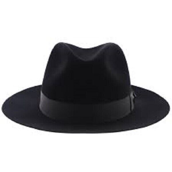 Stetson Obsidian Beaver/Chinchilla Black 6 7/8 Top of the Stetson Obsidian Beaver/Chinchilla Black 6 7/8 Top of the