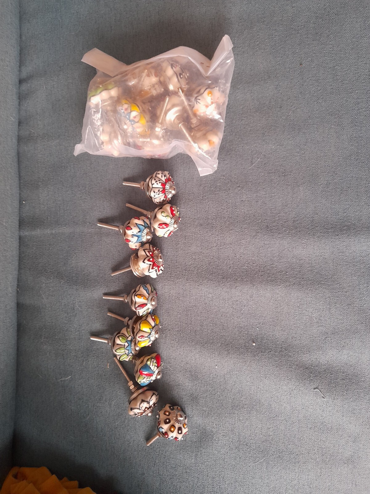 ceramic cupboard door knobs eBay