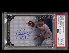 2015 Topps Tribute Black Framed Jose Abreu AUTO /50 #TA-JA PSA 10 GEM.   pop 1/1