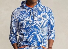 Polo Ralph Lauren Tropical Floral Spa Terry Hoodie Size: Small