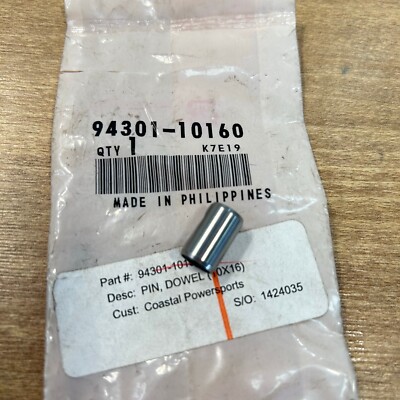 NOS Boat Propellers Honda NOS (new Old Stock) Cylinder Dowel Pin
