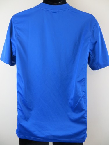 Nike Mens Football shirt Training Dri-Fit Jersey Gym Blue T-Shirt Top Medium M - Picture 5 of 6