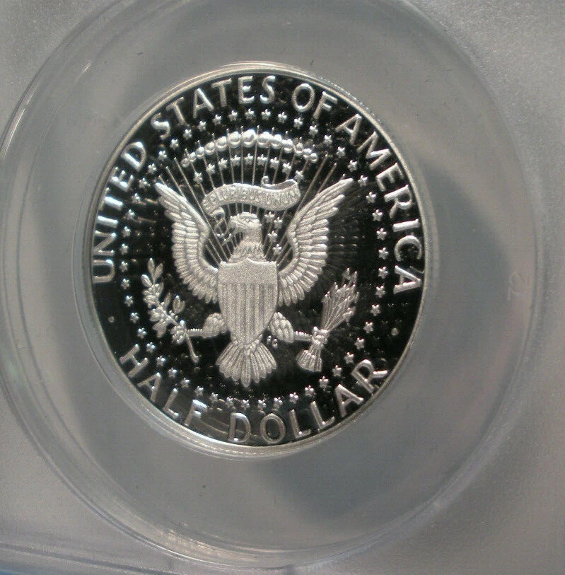 2019 S KENNEDY SILVER HALF DOLLAR ANACS PR70 DCAM FIRST DAY ISSUE #0461 - Image 4 of 4