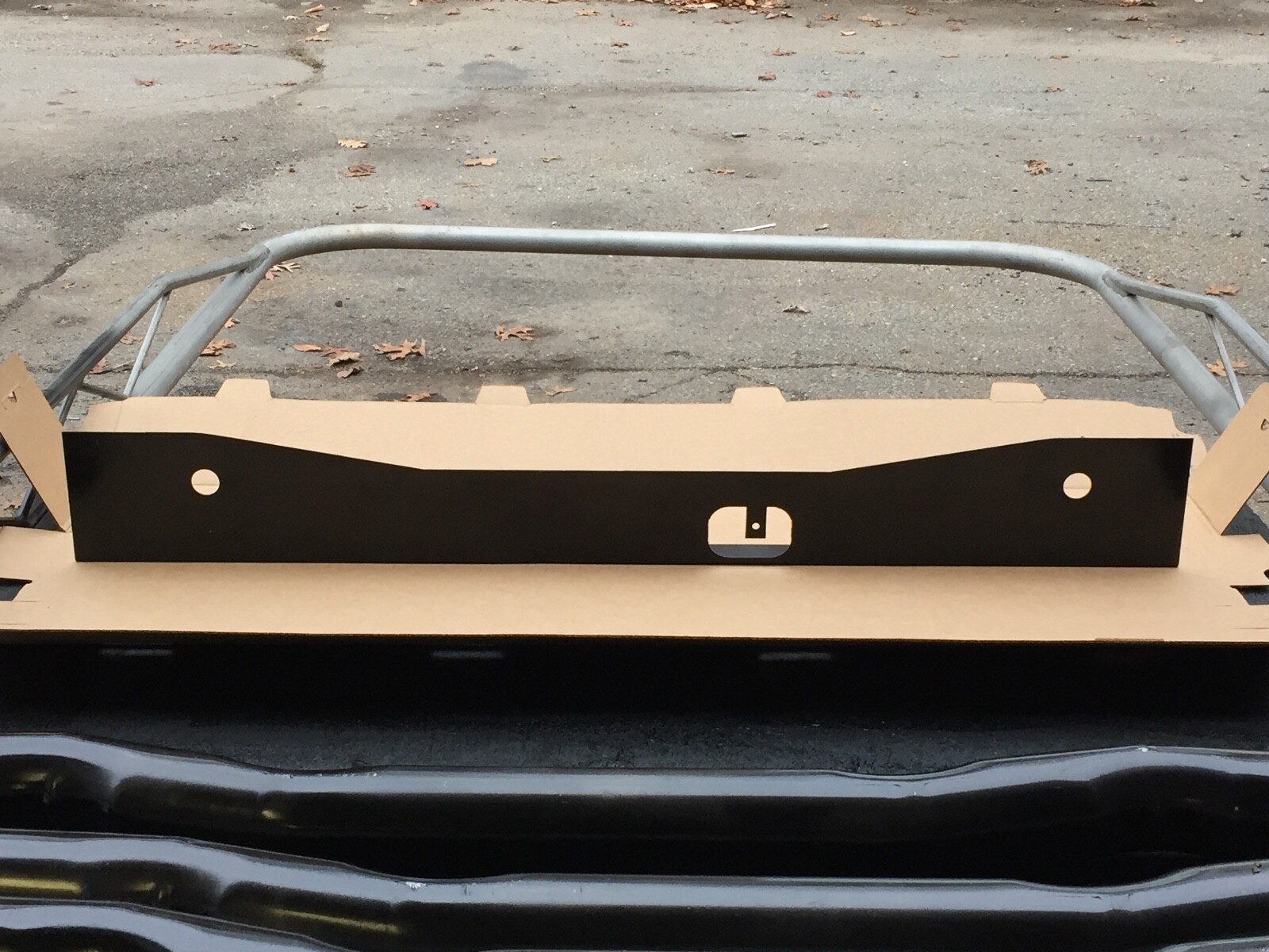 Chevrolet Silverado or GMC Sierra Rear spare tire frame support plate