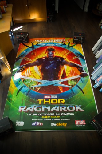 THOR RAGNAROK C Taika Waititi French Grande D/S Vintage Movie Poster 2017