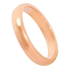 Pure Copper Handmade Classic Band Ring Ethnic Gift Jewelry for Unisex
