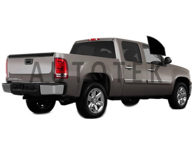 PreCut Film Front Two Door Windows For GMC Sierra 1500 Crew Cab 2007-2013 Tint