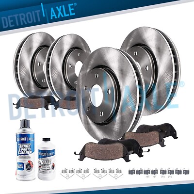 10pc Front Rear Brake Rotors Brake Pads for Lexus RX350 RX350L RX450H RX450HL