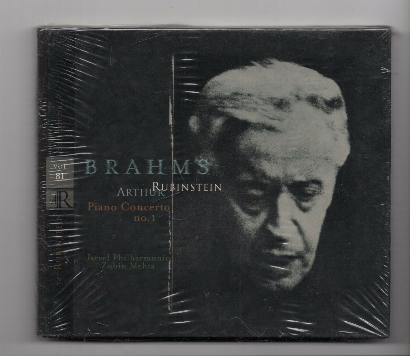 (JN448) Arthur Rubinstein: Brahms, Piano Concerto no 1 - Sealed CD