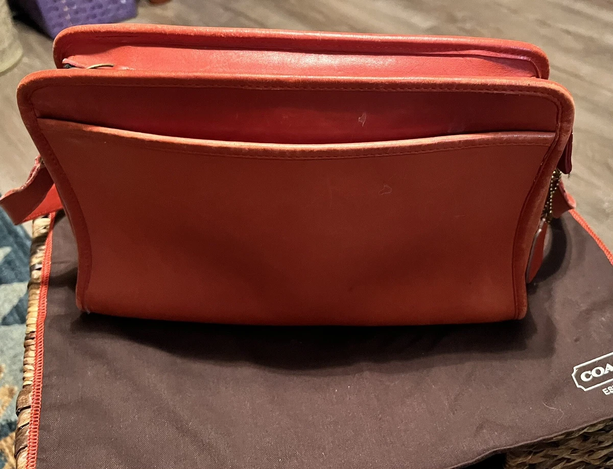 Vintage Coach Original Red Mini Bag 