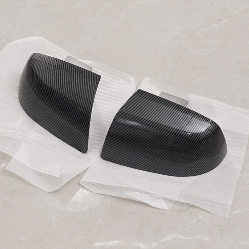 Carbon Style Wing Mirror Cover Cap Replacement For Ford Focus 2005-2008 2006 . - Picture 5 of 11