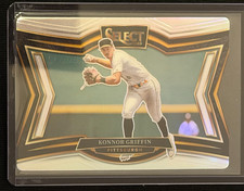 Konnor Griffin 2025 Select Diamond Silver Prizm Die-Cut (Ultra SSP) - Pirates