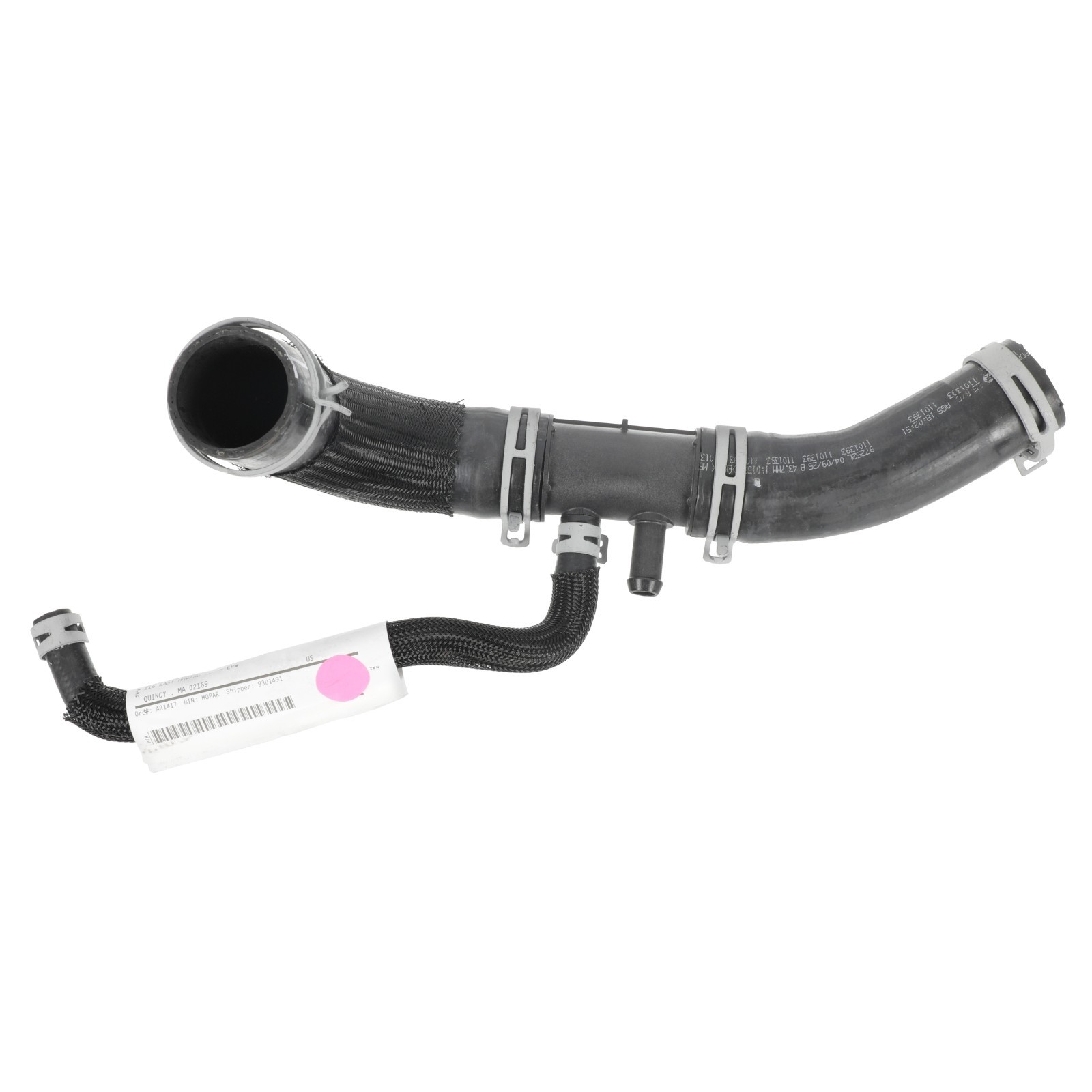 Manguera de salida del radiador para RAM 1500 5.7L V8 HEMI 2019-2027 (P/N 68268586AD)
