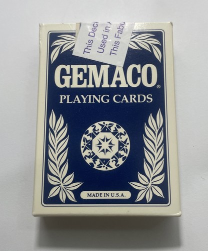 Vintage Gemaco Casino Playing Cards Tropicana The Island Las Vegas Used In Play