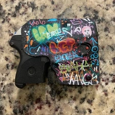 Custom Grafitti Kydex IWB Holster for Ruger