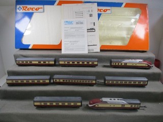 Roco DC Track HO Train Set 43012 8 Piece Analogue DSS in Original Packaging F230