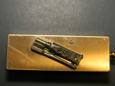 VINTAGE Brass Travel Toothbrush Case Tooth Brush Holder Gold Tone Products