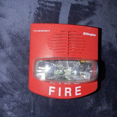 Simplex 4906-9127 TrueAlert Non-Addressable Wall Horn Strobe (used)