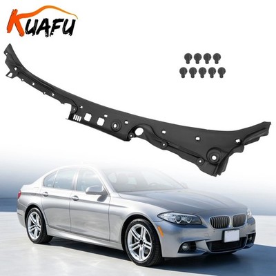 Top Windshield Wiper Cowl Grille For BMW 5Series 528i 535i xDrive 2011-2016
