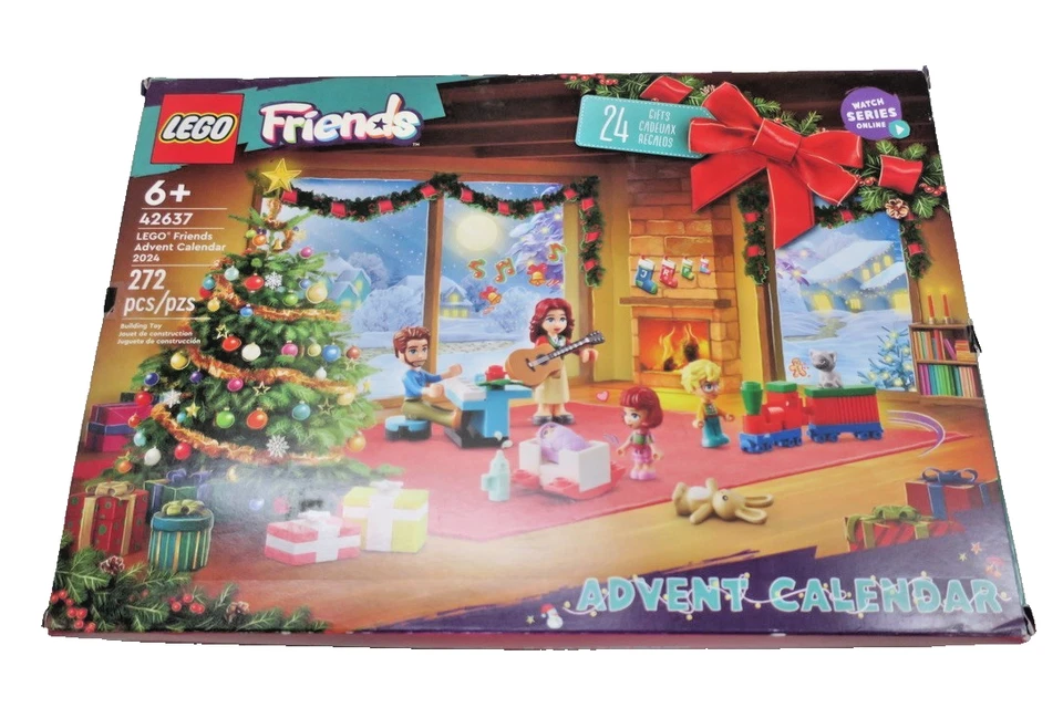 LEGO Friends Christmas Advent Calendar - 41706 - New but Box Has Damage - Image 2 of 4