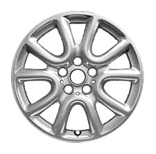 86252 Reconditioned OEM Aluminum Wheel 17x7 Painted Sparkle Silver