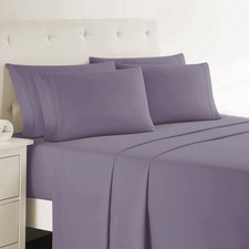 Clara Clark Cal King Sheets - Hotel Luxury 6 Piece Bed Sheets For Cal King Size