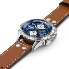 Hamilton Khaki Aviation X-Wind Auto Chrono 44mm Blue Dial Men's Watch H77506540 4