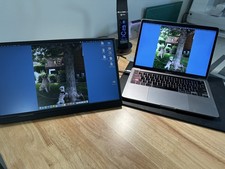 Portable Monitor, 15.6" FHD 1080P Travel Monitor for Laptop, Ultra-Slim HDR IPS