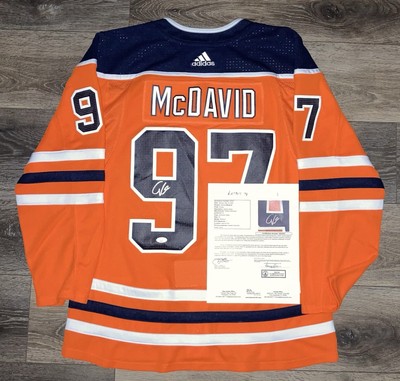 Connor McDavid Signed Autographed Edmonton Oilers Authentic Jersey