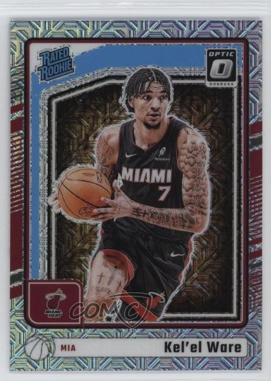 2024-25 Panini Donruss Optic Rated Rookie Choice Prizm Kel'el Ware #280 12wc
