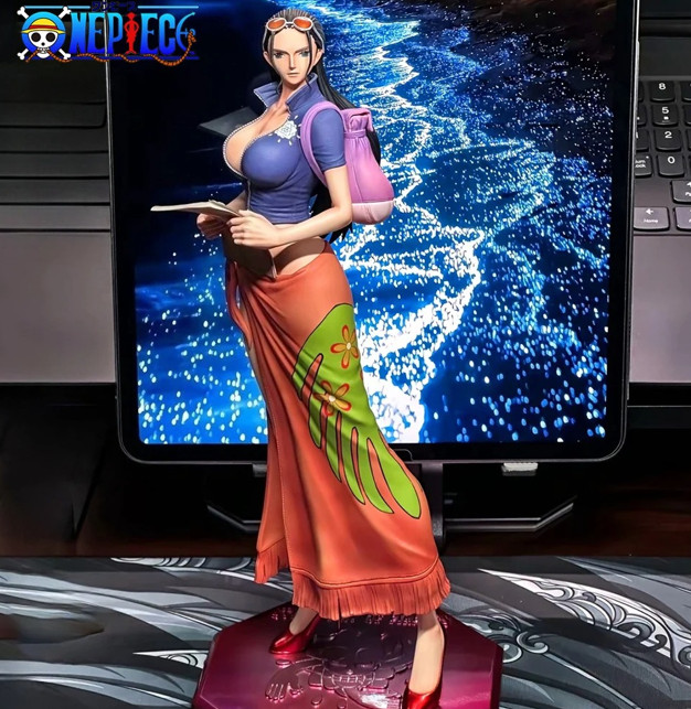 27cm/10.63in Anime ONE PIECE Figure Nico Robin Action Figures Pvc Statue Desktop