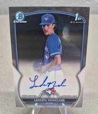2023 Bowman Draft - Chrome Prospect Autographs Landen Maroudis #CDA-LM Auto 1st