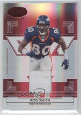 2006 Leaf Certified Materials Mirror Red Materials 2/150 Rod Smith #45 1q9