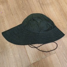 Barbour Waxed Cotton Thornproof Sou'wester Hat (Medium)