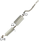 Stainless Steel Muffler Exhaust System for 2003-2011 Honda Element 2.4L