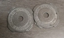 (2) Vintage Webster Chicago Corporation 45 RPM Record Adapter