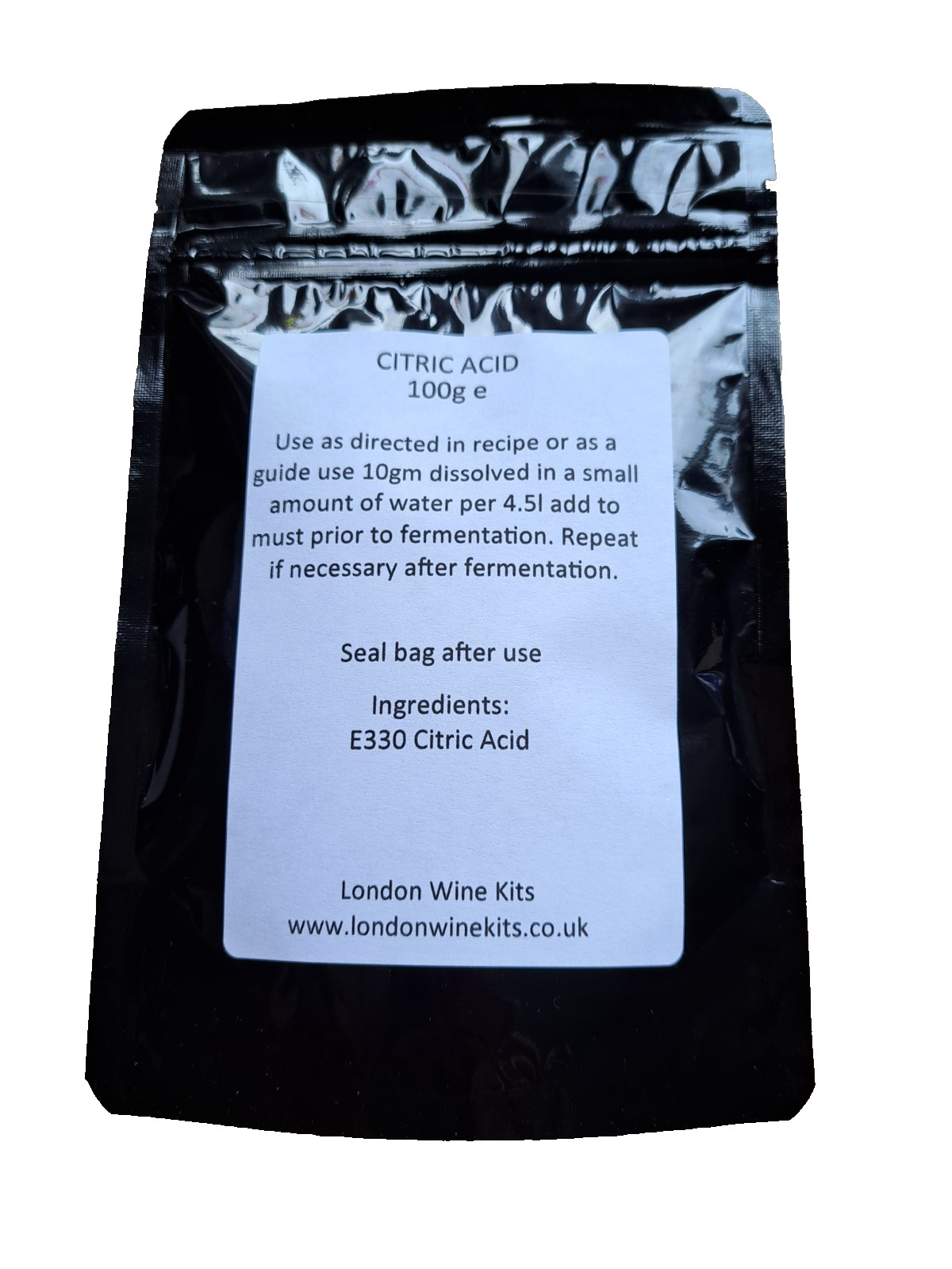 Zitronensäure 100 G zur Weinbereitung Home Brewing Bad Bomben Sterilisator & Entzundern