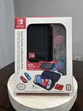Nintendo Switch Game Traveler GoPlay Action Pack Travel Case, Joy-con Grips NEW