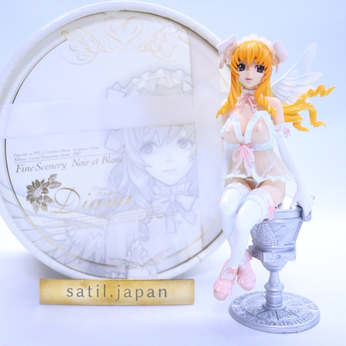 Diana フィギュア Fine Scenery Noir et Blanc Toranoana Fine Scenery Noir et Blanc Vispo Diana Pvc Figure