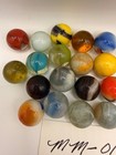 Vintage Mixed Glass Marbles Estate Collection Lot of 25 As Found Swirls Auction — photo 5