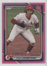 2024 Bowman Prospects Pink Border 10/175 Travis Honeyman #BP-46 e9p