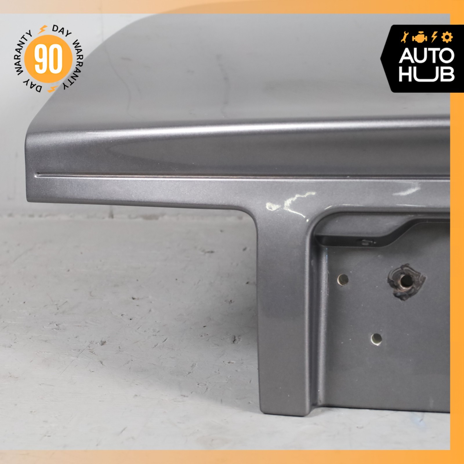 00-04 Aston Martin DB7 Vantage Convertible Trunk Lid Panel Assembly Gray OEM 35k