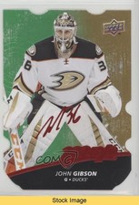 2017 Upper Deck MVP Colors and Contours Level 2 Gold John Gibson #147 READ 0wp8