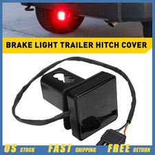 2 Standard Tow Hitch Trailer Smoked Led Brake Drl Light Fit Towing Hauling