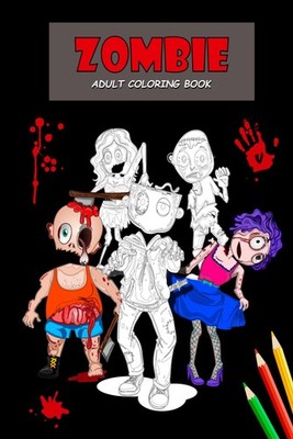 Zombie: Adult Coloring Book