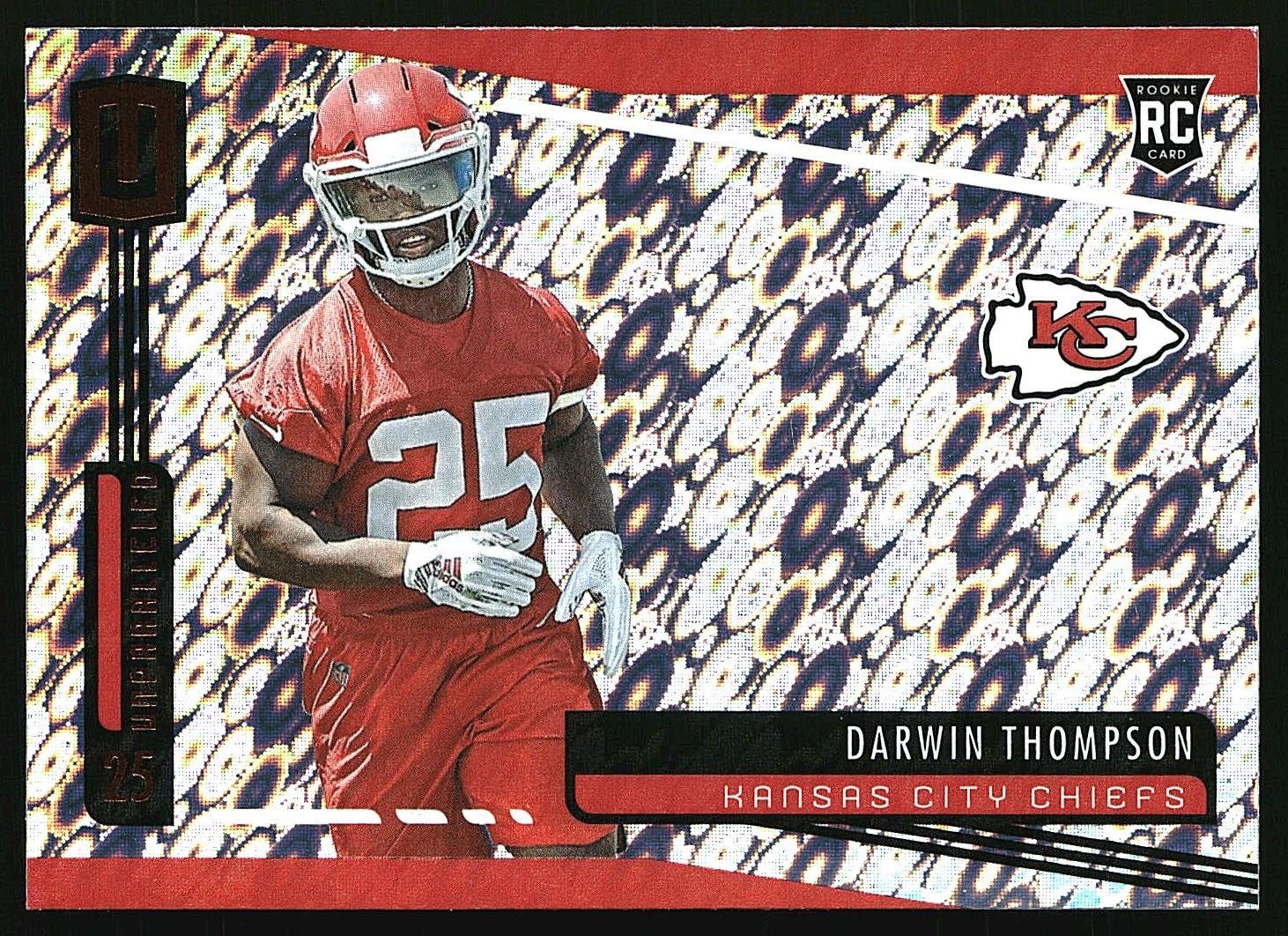 2019 Darwin Thompson - #286 Flight - Kansas City Chiefs b50