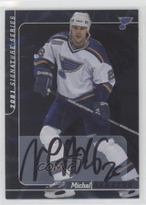 2000-01 ITG Be A Player Signature Series Auto Michal Handzus #144 Auto je2